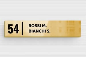Targhette per cassette postali in ottone - Ottone - undefined - poli - glue - it-targhetta-per-cassetta-postale-in-ottone-002-4-1747276708676