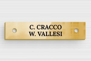 Targhette per cassette postali in ottone - Ottone - undefined - poli - holes-only - it-targhetta-per-cassetta-postale-in-ottone-002-5-1747276713274