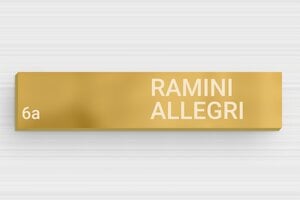 Targhette per cassette postali in ottone - Ottone - undefined - brut-nopaint - magnetic - it-targhetta-per-cassetta-postale-in-ottone-003-4-1747276740276
