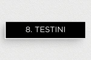 Targhette per cassette postali in pvc - PVC - undefined - noir-blanc - none - it-targhetta-per-cassetta-postale-in-pvc-011-27-1747278969376