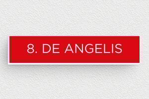 Targhette per cassette postali in pvc - PVC - undefined - rouge-blanc - none - it-targhetta-per-cassetta-postale-in-pvc-011-43-1747279027954