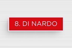 Targhette per cassette postali in pvc - PVC - undefined - rouge-blanc - glue - it-targhetta-per-cassetta-postale-in-pvc-011-44-1747279031122