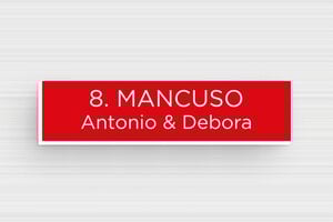 Targhette per cassette postali in pvc - PVC - undefined - rouge-blanc - glue - it-targhetta-per-cassetta-postale-in-pvc-011-46-1747279038379