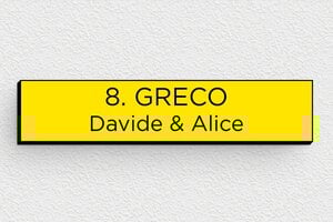 Targhette per cassette postali in pvc - PVC - undefined - jaune-noir - none - it-targhetta-per-cassetta-postale-in-pvc-011-49-1747279047985