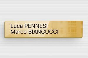 Targhette per cassette postali - Ottone - undefined - poli - glue - it-targhetta-per-cassetta-postale-ottone-008-5-1747278835086