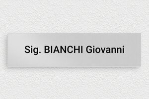 Targhette per porta - Alluminio stampato - undefined - anodise-noir - glue - it-targhetta-porta-ufficio-016-1-1747210610259