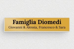Targhette per cassette postali in alluminio - Alluminio - undefined - or - none - it-targhetta-postale-alluminio-002-1-1747276522810