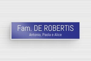 Targhette citofono in alluminio - Alluminio - undefined - bleu - none - it-targhetta-postale-alluminio-015-15-1747278859510