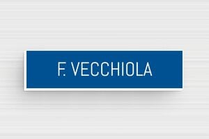 Targhette citofono in PVC - PVC - undefined - bleu-blanc - glue - it-targhetta-pvc-001-26-1747279191136