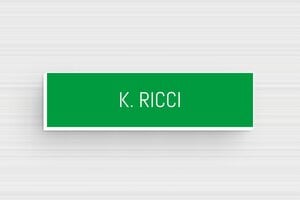 Targhette citofono in PVC - PVC - undefined - vert-blanc - glue - it-targhetta-pvc-001-31-1747279206678