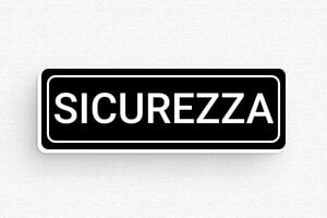 Badge aziendali - Etichetta PVC - Spilla - undefined - noir-blanc - badge - it-tessera-societa-012-3-1747646551723