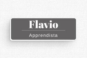 Badge aziendali - Etichetta PVC - Spilla - undefined - gris-souris-blanc - badge - it-tessera-societa-014-3-1747646489834 Badge aziendali - Etichetta PVC - Spilla - undefined - gris-souris-blanc - badge - it-tessera-societa-014-3-1747646489834