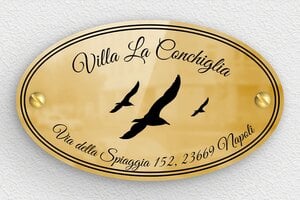 Targhette per porta in ottone - Ottone - undefined - poli - screws - it-villa-mare-targa-ottone-002-5-1747277864700