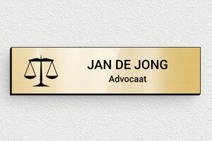 Bedrijfsnaamborden Advocaat - Gegraveerd PVC - or-brillant-noir - glue - nl-nl-advocaat-0012-1-1756723629317 Bedrijfsnaamborden Advocaat - Gegraveerd PVC - or-brillant-noir - glue - nl-nl-advocaat-0012-1-1756723629317