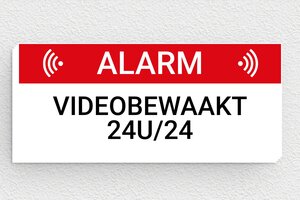 Camerabewaking borden - Bord 'Video Bewakingsalarm' - custom - glue - nl-nl-alarm-bord-002-1-1756806103599