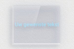 Plaat op Kleur - Transparant plexiglas Blauw - bleu - none - nl-nl-blauwe-kleur-bord-001-3-1756802046584