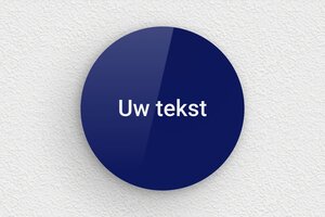 Plaat op Kleur - Gegraveerd plexiglas - bleu-blanc - none - nl-nl-blauwe-kleur-bord-003-5-1756802080575