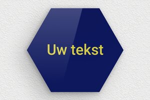 Plaat op Kleur - Gegraveerd plexiglas - bleu-jaune - none - nl-nl-blauwe-kleur-bord-004-2-1756802088272