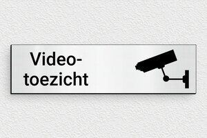 Openingstijden Borden - Bord Cameratoezicht - gris-brosse-noir - glue - nl-nl-bord-video-toezicht-003-3-1756722208419
