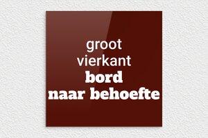 Plaat op Kleur - Bedrukt plexiglas - custom - none - nl-nl-bordeaux-kleur-bord-002-3-1756802119279