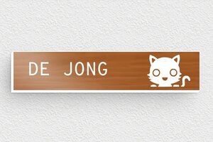 Houten Naamplaat deurbel - Gegraveerd PVC - poirier-blanc - none - nl-nl-brievenbus-plaat-hout-002-2-1756803011051