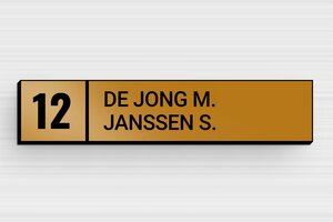 Naamplaat deurbel - Gegraveerd PVC - or-noir - glue - nl-nl-brievenbus-plaatje-003-4-1756724291381