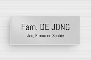 Naamplaat deurbel - Bedrukt aluminium  - anodise-noir - glue - nl-nl-brievenbus-plaatje-alu-015-3-1756809341052