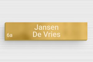 Messing naamplaat voor brievenbus - Gegraveerde messing - brut-nopaint - magnetic - nl-nl-brievenbus-plaatje-messing-003-4-1756803058754 Messing naamplaat voor brievenbus - Gegraveerde messing - brut-nopaint - magnetic - nl-nl-brievenbus-plaatje-messing-003-4-1756803058754