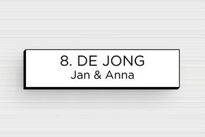 Zelfklevende naamplaat voor brievenbus - Gegraveerd PVC - blanc-noir - glue - nl-nl-brievenbus-plaatje-pvc-011-13-1756804088060 Zelfklevende naamplaat voor brievenbus - Gegraveerd PVC - blanc-noir - glue - nl-nl-brievenbus-plaatje-pvc-011-13-1756804088060