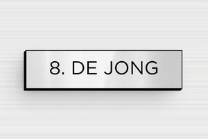 Zelfklevende naamplaat voor brievenbus - Gegraveerd PVC - gris-brillant-noir - glue - nl-nl-brievenbus-plaatje-pvc-011-5-1756804063565 Zelfklevende naamplaat voor brievenbus - Gegraveerd PVC - gris-brillant-noir - glue - nl-nl-brievenbus-plaatje-pvc-011-5-1756804063565