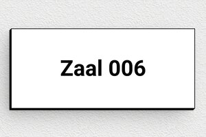 Bedrijf Naamborden Kantoordeur - Gegraveerd PVC - blanc-noir - glue - nl-nl-deur-bord-0013-1-1756724040987
