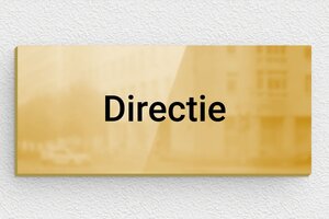 Naambordje voordeur - Deurplaatje voor directiekantoor - poli-noir - glue - nl-nl-deur-plaat-001-1-1756807918909