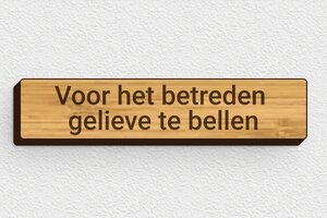Naamplaat deurbel - Gegraveerd hout - bambou - glue - nl-nl-deurbel-bord-hout-001-5-1756800301845