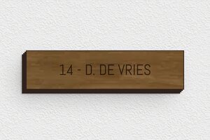 Houten Naamplaat deurbel - Gegraveerd hout - noyer - none - nl-nl-deurbel-bord-hout-002-1-1756800304110
