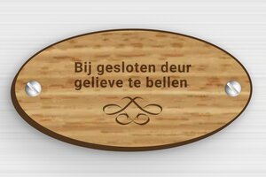 Ovale Plaat - Deurbelbordje - chene - screws - nl-nl-deurbel-bord-hout-002-2-1756800312093