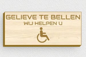 Houten Naamplaat deurbel - Gegraveerd hout - erable - none - nl-nl-deurbel-bord-hout-004-3-1756800380055