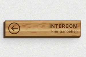 Houten Naamplaat deurbel - Deurbelplaatje - chene - glue - nl-nl-deurbel-plaat-hout-001-2-1756800287359