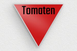 Driehoekige Plaat - Bedrukt aluminium  - rouge-blanc - none - nl-nl-driehoekig-bord-001-1-1756810206271