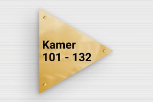 Driehoekige Plaat - Bedrukte messing - poli-noir - screws - nl-nl-driehoekig-bord-002-3-1756808295937