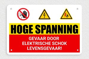 Machineplaatjes - Bord 'Opslag van gevaarlijke producten' - custom - screws - nl-nl-elektrisch-bord-002-1-1756806552120