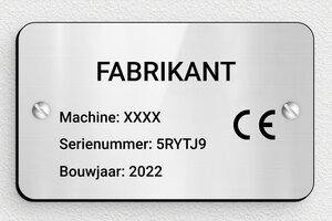 Machineplaatjes - Gegraveerd PVC - gris-brillant-noir - screws - nl-nl-fabrikant-bord-industrie-003-1-1756722448046