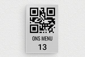 Horeca Borden - Bedrukt aluminium  - anodise-noir - none - nl-nl-gebied-toerisme-restaurant-menu-001-3-1756808815780