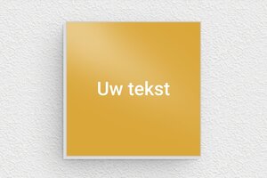 Geel Plaat - Bedrukt aluminium  - or-blanc - none - nl-nl-gele-kleur-bord-002-4-1756809745999