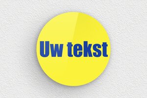 Geel Plaat - Bedrukt plexiglas - custom - none - nl-nl-gele-kleur-bord-003-5-1756802195534