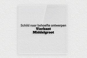 Borden op Afmeting - Transparant plexiglas - transparent - none - nl-nl-gemiddeld-schild-004-1-1756802966000