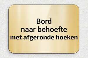 Gouden plaat - Gegraveerd PVC - or-brillant-noir - none - nl-nl-goud-kleur-bord-003-2-1756802238141
