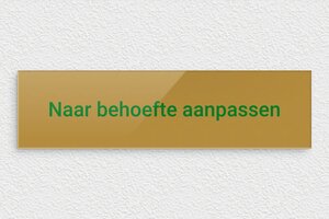 Gouden plaat - Gegraveerd plexiglas - or-fonce-vert - none - nl-nl-goud-kleur-bord-003-4-1756802244848