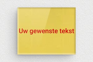 Gouden plaat - Gegraveerd plexiglas - or-clair-rouge - none - nl-nl-goud-kleur-bord-004-4-1756802252986