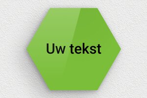 Groene plaat - Bedrukt plexiglas - custom - none - nl-nl-groen-kleur-bord-001-1-1756802306026