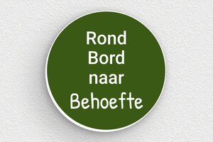 Groene plaat - Geëxpandeerd PVC - custom - none - nl-nl-groen-kleur-bord-001-2-1756806823976